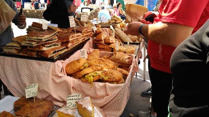 Bread and sweets from Lanzarote