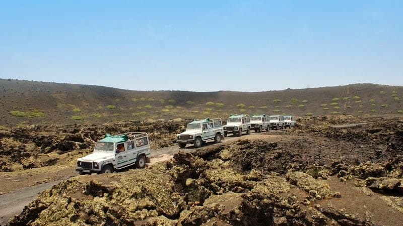 4x4 Wohnwagen auf Lanzarote