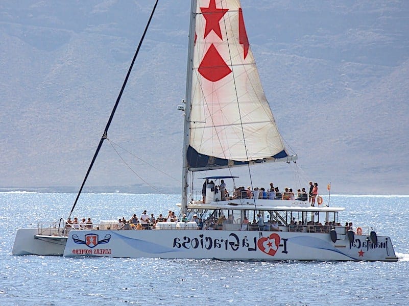 Excursión a la Graciosa en barco