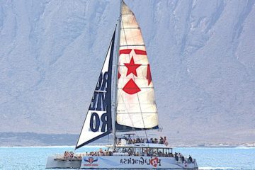 La graciosa catamaran lineas romero