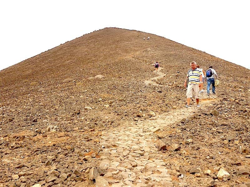 Voncán de isla de Lobos - Volcano