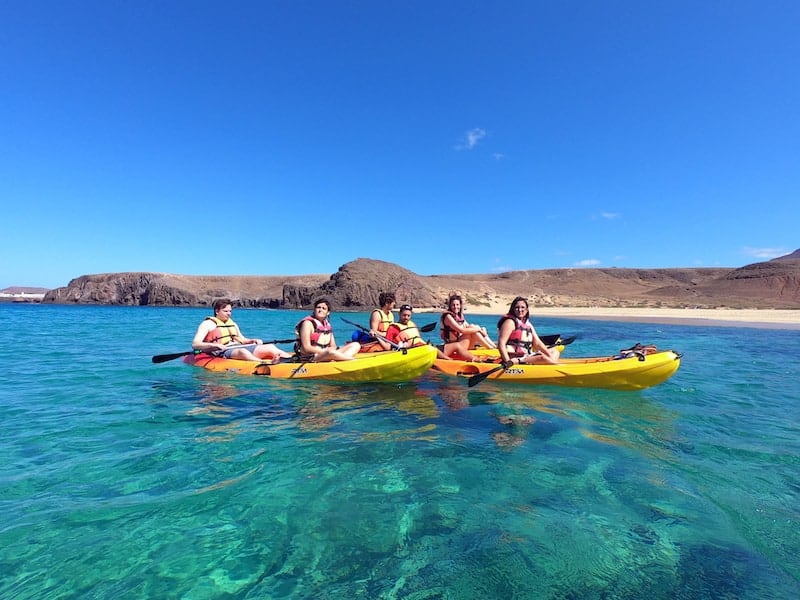 Lanzarote kayaking tours