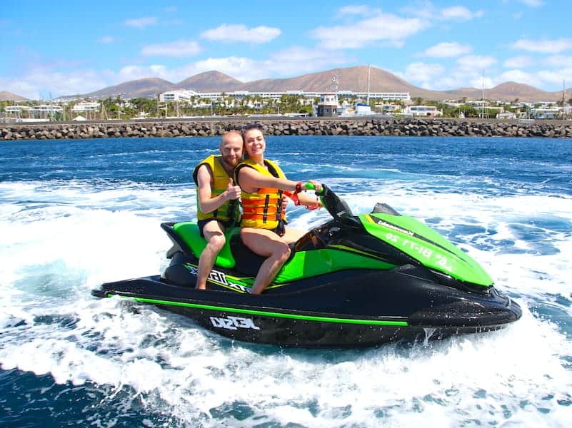 jet ski lanzarote