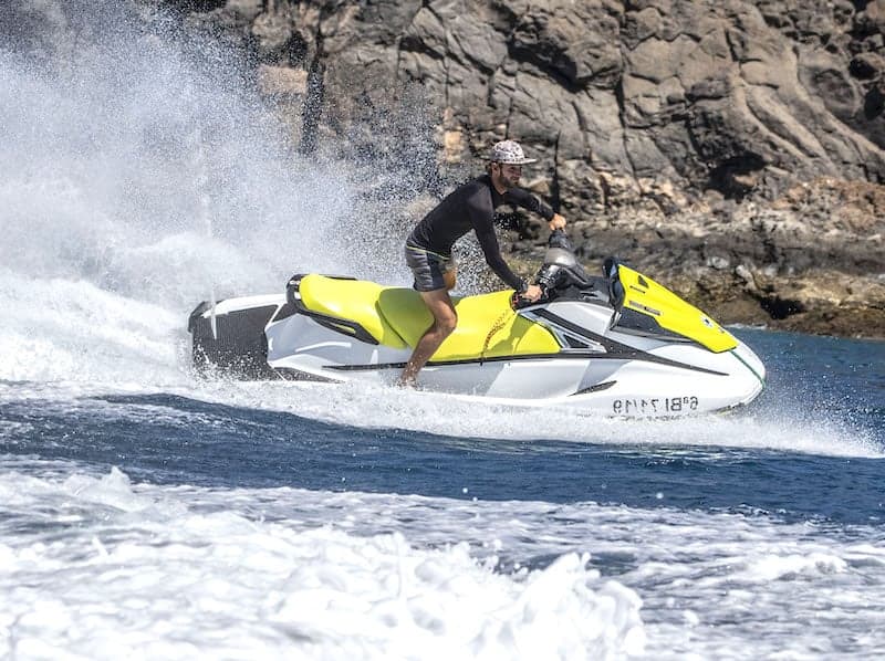 Moto de agua en Lanzarote