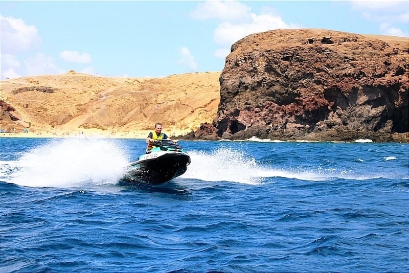 Motos de agua papagayo lanzarote