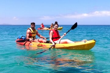 Lanzarote kayak tour from Playa Blanca