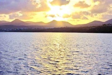 Sunset catamaran tour in Lanzarote from Puerto del Carmen