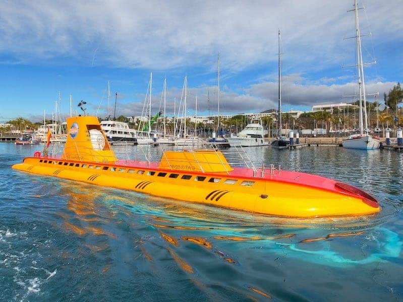 Excursiones para niños - submarino